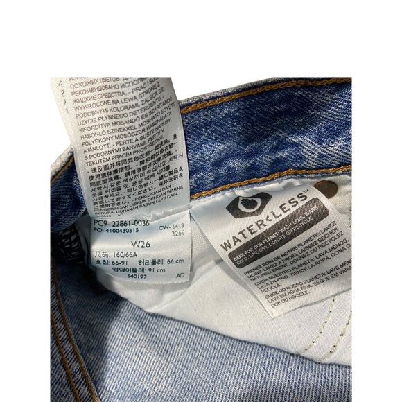 Levi’s Premium Denim Wedgie Jeans Blue Size 26 - Picture 7 of 16